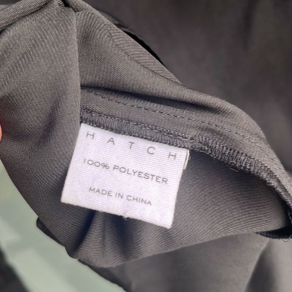 HATCH Silky Gathered Neck Maternity Top - Picture 8 of 9